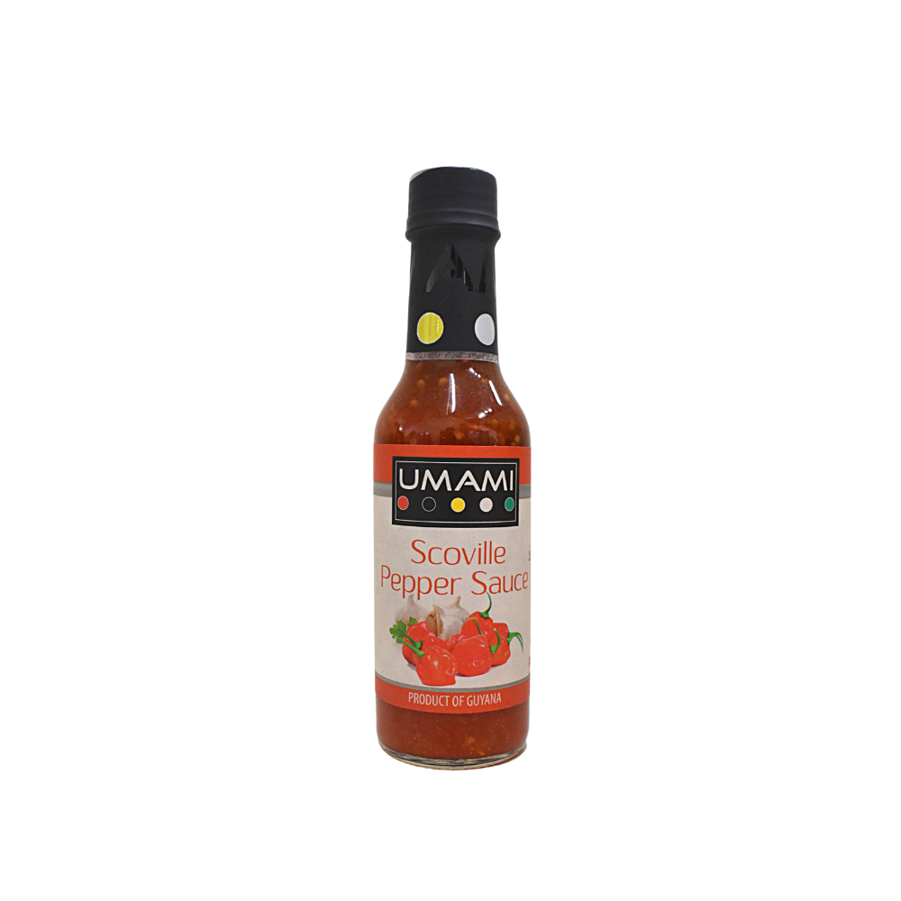 UMAMI – Scoville Pepper Sauce – Guyana Marketing Corporation